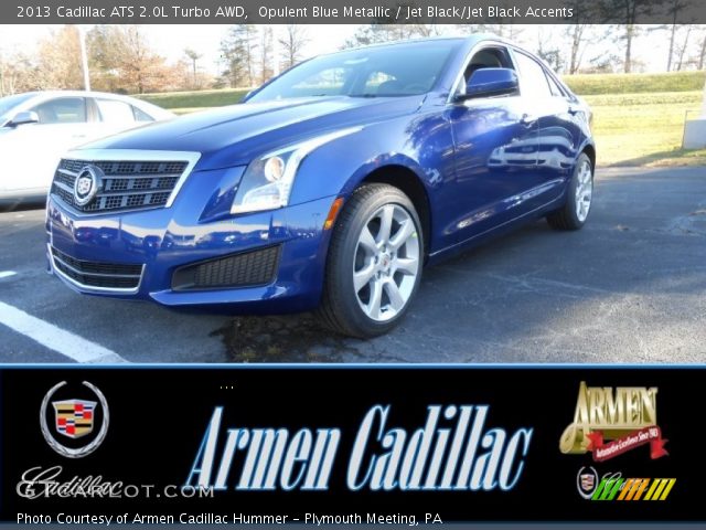 2013 Cadillac ATS 2.0L Turbo AWD in Opulent Blue Metallic