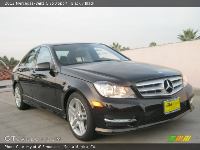 2013 Mercedes-Benz C 350 Sport in Black
