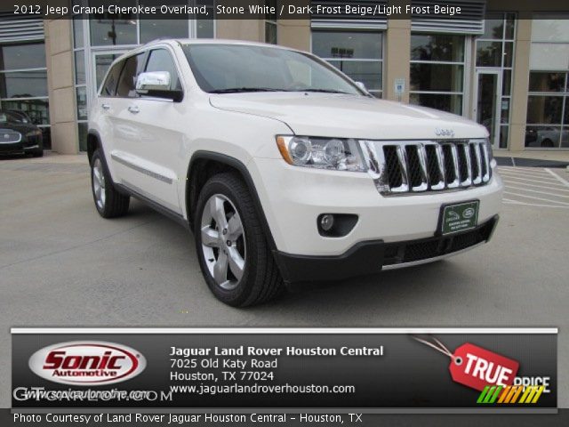 2012 Jeep Grand Cherokee Overland in Stone White
