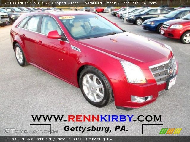 2010 Cadillac CTS 4 3.6 AWD Sport Wagon in Crystal Red Tintcoat