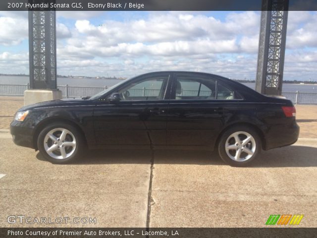 2007 Hyundai Sonata GLS in Ebony Black