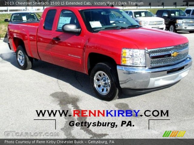 2013 Chevrolet Silverado 1500 LS Extended Cab in Victory Red