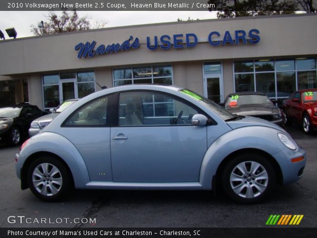 2010 Volkswagen New Beetle 2.5 Coupe in Heaven Blue Metallic