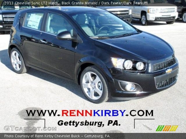 2013 Chevrolet Sonic LTZ Hatch in Black Granite Metallic