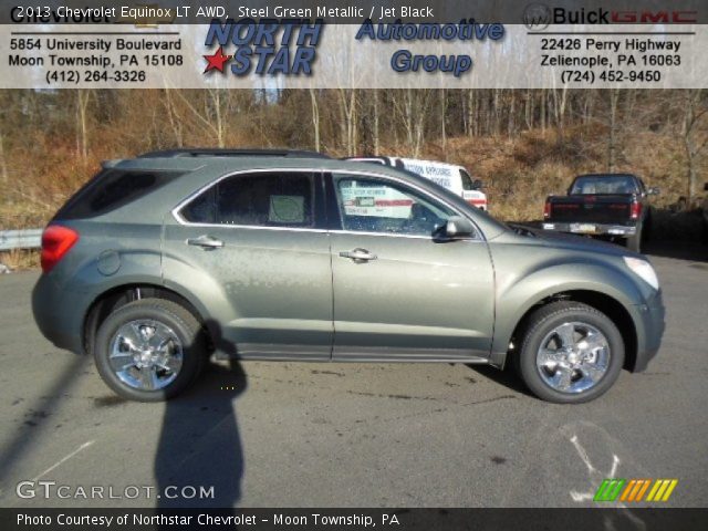 2013 Chevrolet Equinox LT AWD in Steel Green Metallic