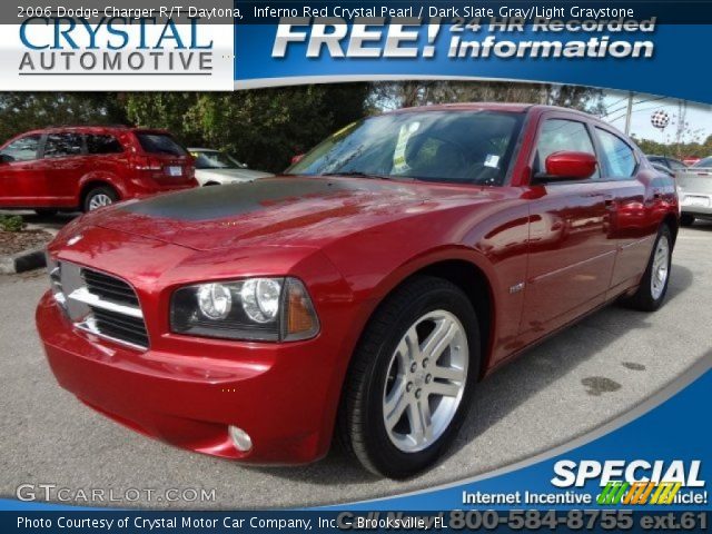 2006 Dodge Charger R/T Daytona in Inferno Red Crystal Pearl