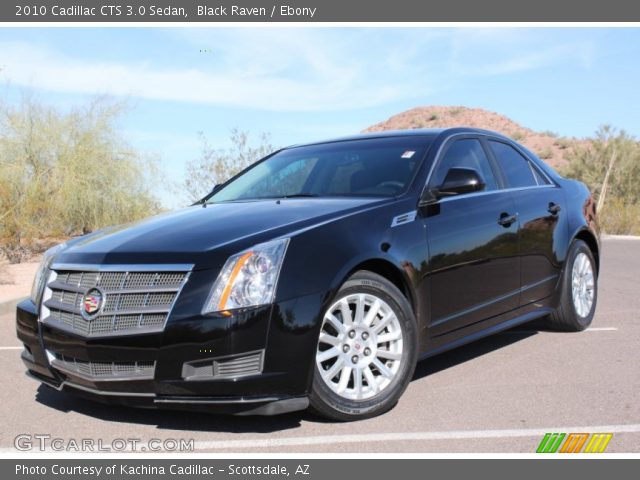 2010 Cadillac CTS 3.0 Sedan in Black Raven