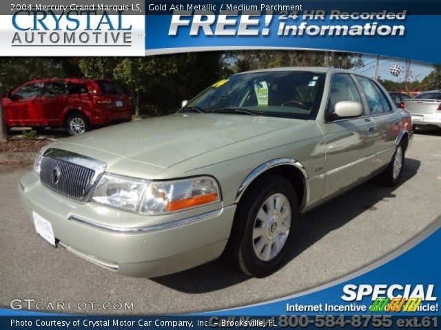 2004 Mercury Grand Marquis LS in Gold Ash Metallic