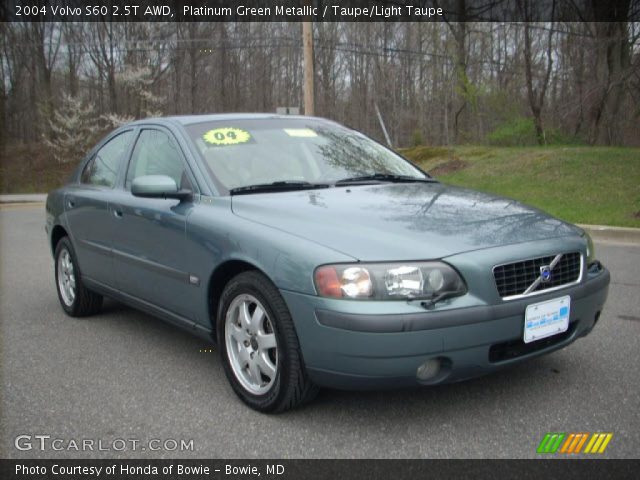 2004 Volvo S60 2.5T AWD in Platinum Green Metallic