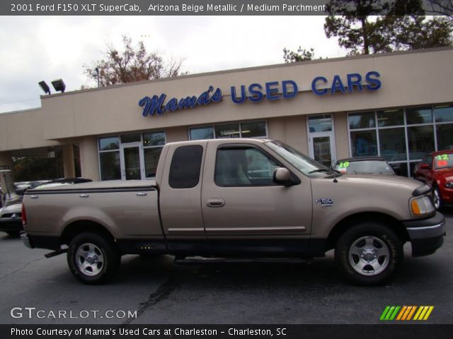 2001 Ford F150 XLT SuperCab in Arizona Beige Metallic