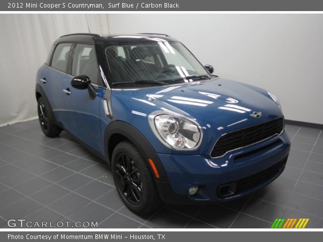 2012 Mini Cooper S Countryman in Surf Blue