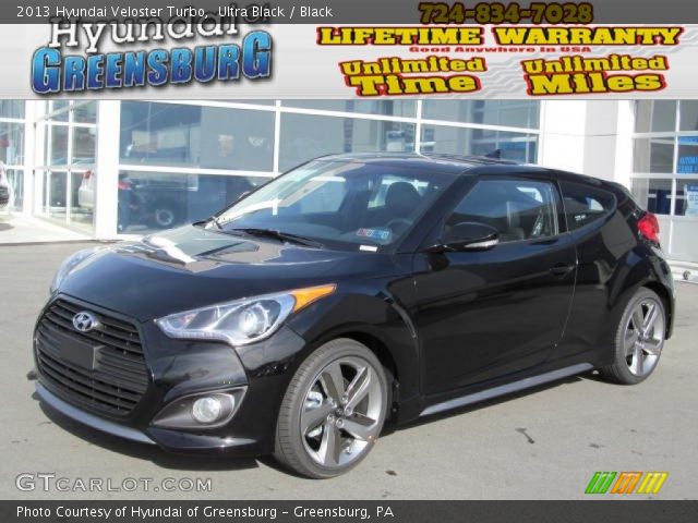 2013 Hyundai Veloster Turbo in Ultra Black