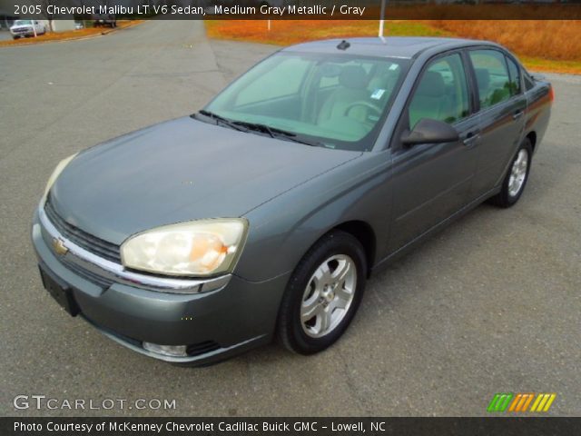 2005 Chevrolet Malibu LT V6 Sedan in Medium Gray Metallic