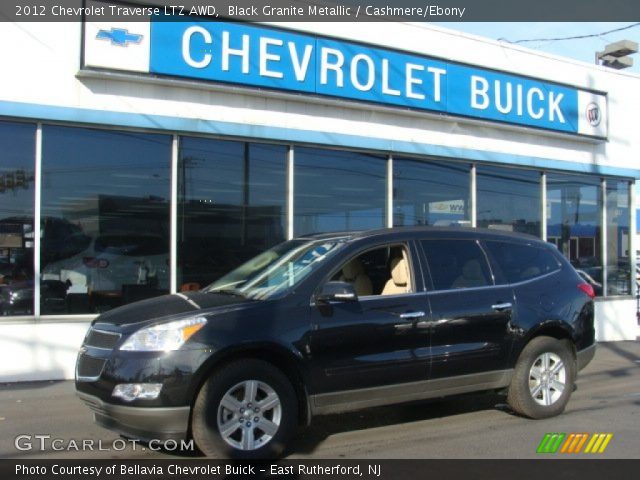 2012 Chevrolet Traverse LTZ AWD in Black Granite Metallic