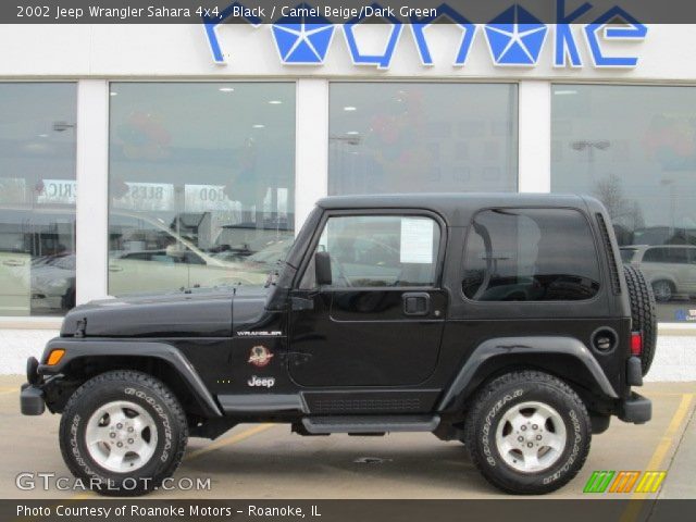 2002 Jeep Wrangler Sahara 4x4 in Black