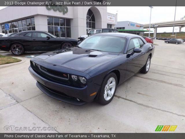 2013 Dodge Challenger R/T in Jazz Blue Pearl