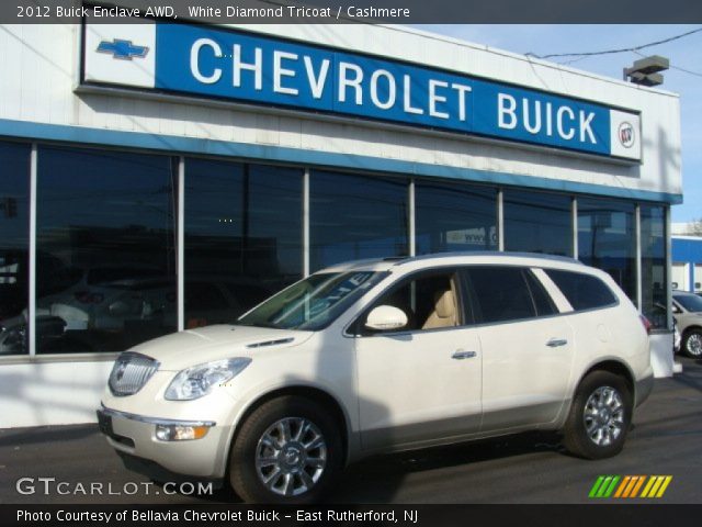 2012 Buick Enclave AWD in White Diamond Tricoat