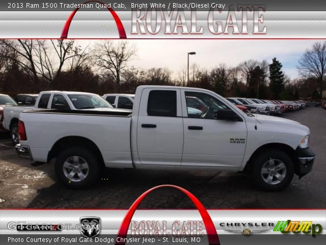 2013 Ram 1500 Tradesman Quad Cab in Bright White