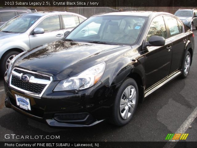 2013 Subaru Legacy 2.5i in Crystal Black Silica