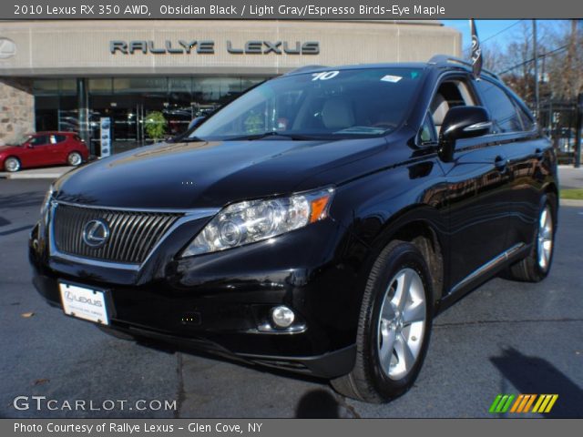 2010 Lexus RX 350 AWD in Obsidian Black