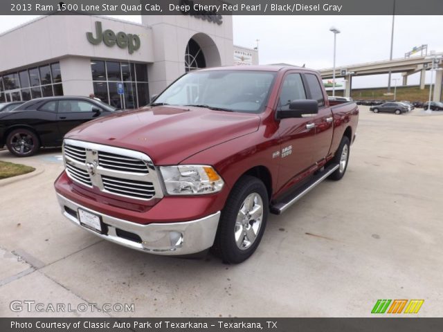 2013 Ram 1500 Lone Star Quad Cab in Deep Cherry Red Pearl