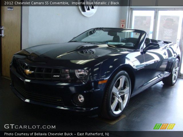 2012 Chevrolet Camaro SS Convertible in Imperial Blue Metallic