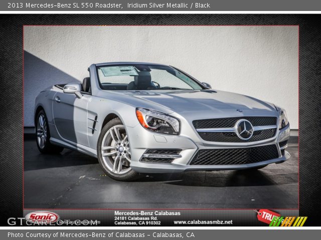 2013 Mercedes-Benz SL 550 Roadster in Iridium Silver Metallic