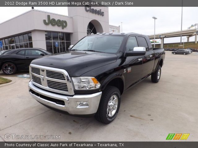 2012 Dodge Ram 3500 HD Laramie Mega Cab 4x4 in Black