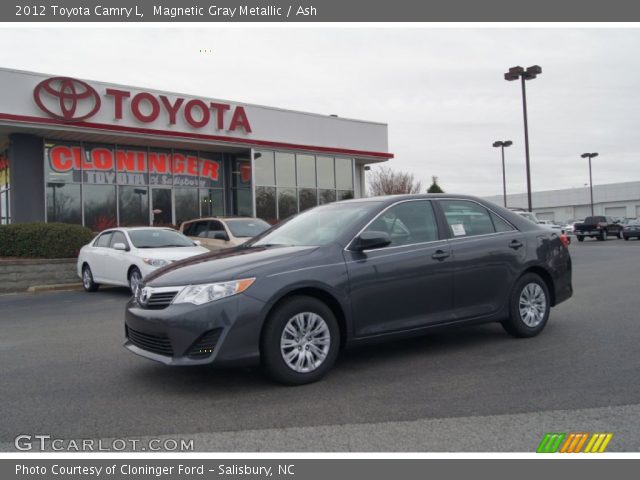 2012 Toyota Camry L in Magnetic Gray Metallic