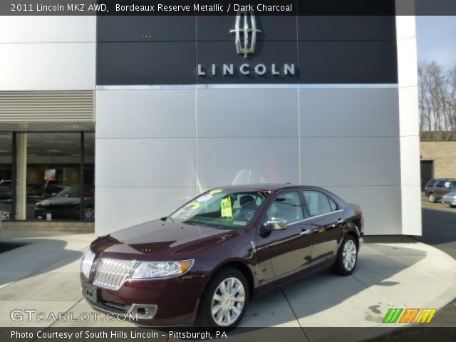 2011 Lincoln MKZ AWD in Bordeaux Reserve Metallic