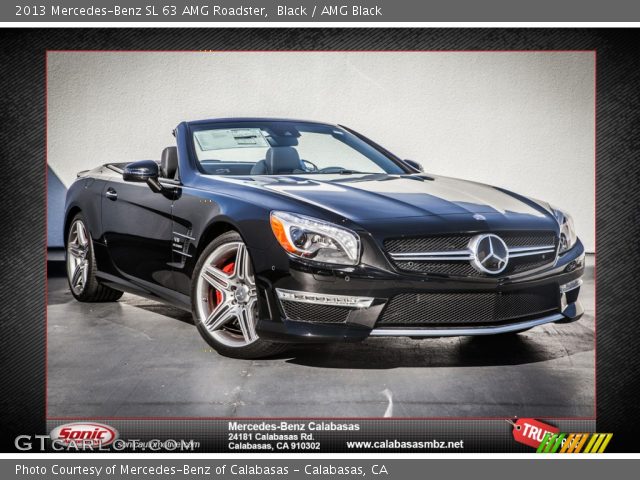 2013 Mercedes-Benz SL 63 AMG Roadster in Black