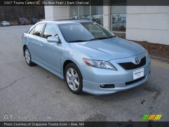 2007 Toyota Camry SE in Sky Blue Pearl