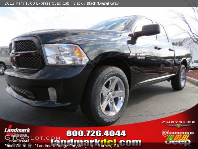 2013 Ram 1500 Express Quad Cab in Black