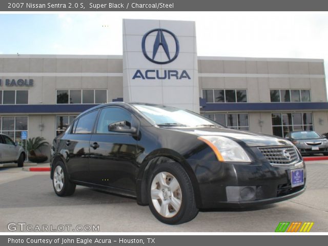 2007 Nissan Sentra 2.0 S in Super Black