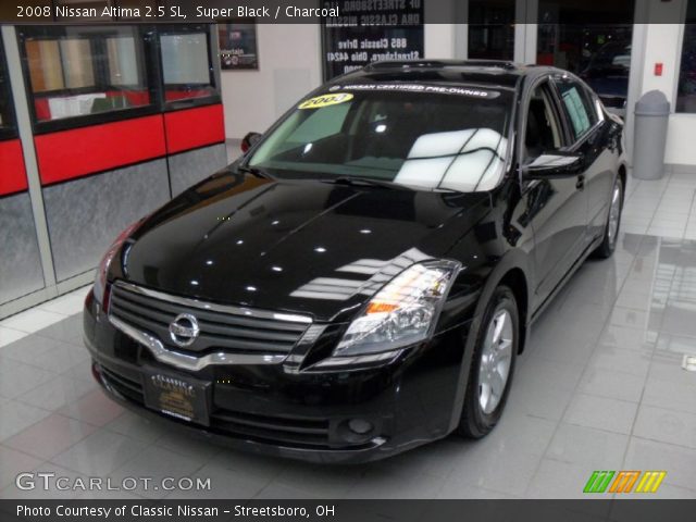 2008 Nissan Altima 2.5 SL in Super Black