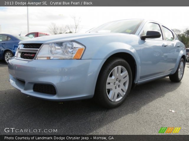 2013 Dodge Avenger SE in Crystal Blue Pearl