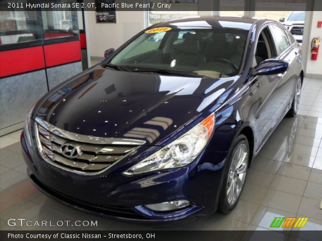 2011 Hyundai Sonata SE 2.0T in Pacific Blue Pearl