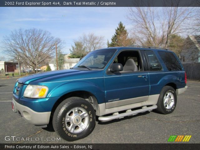 2002 Ford Explorer Sport 4x4 in Dark Teal Metallic