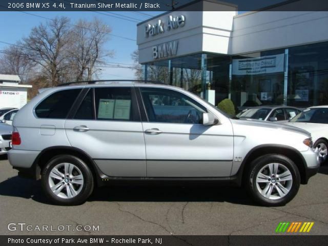 2006 BMW X5 4.4i in Titanium Silver Metallic