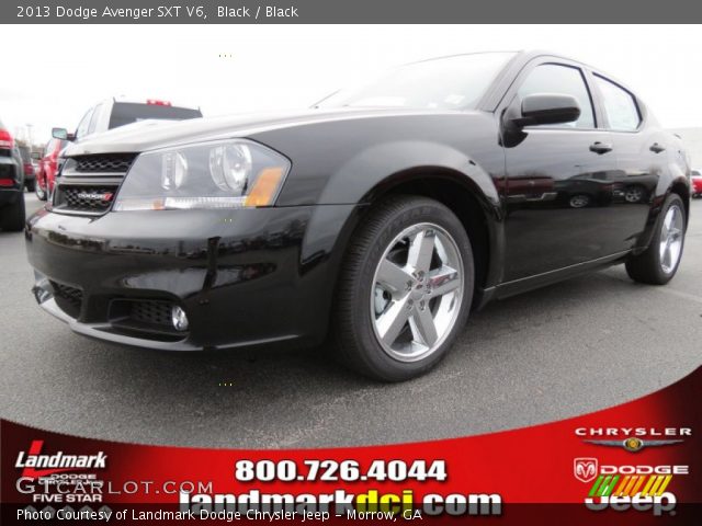 2013 Dodge Avenger SXT V6 in Black