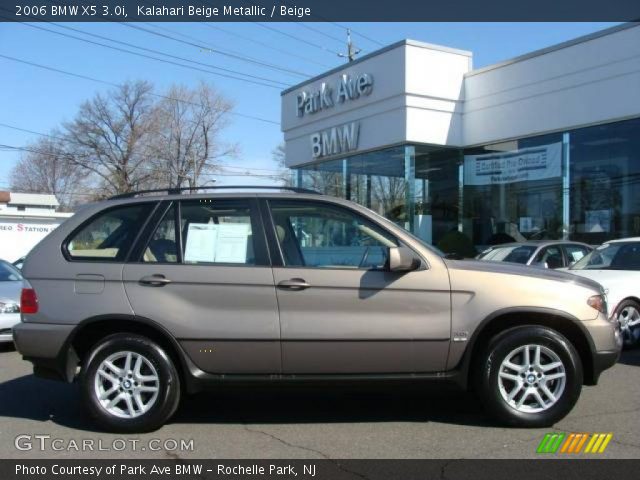 2006 BMW X5 3.0i in Kalahari Beige Metallic
