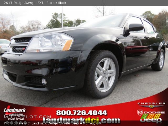 2013 Dodge Avenger SXT in Black