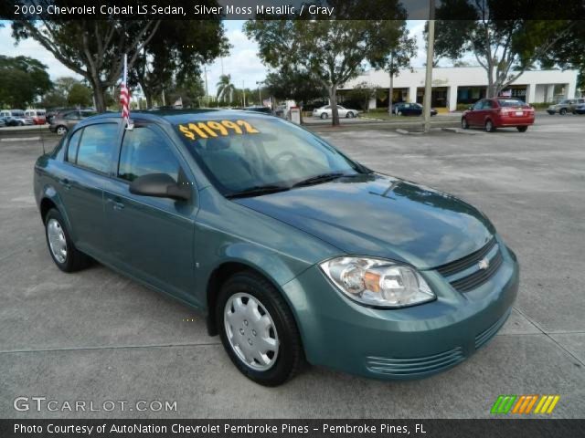 2009 Chevrolet Cobalt LS Sedan in Silver Moss Metallic