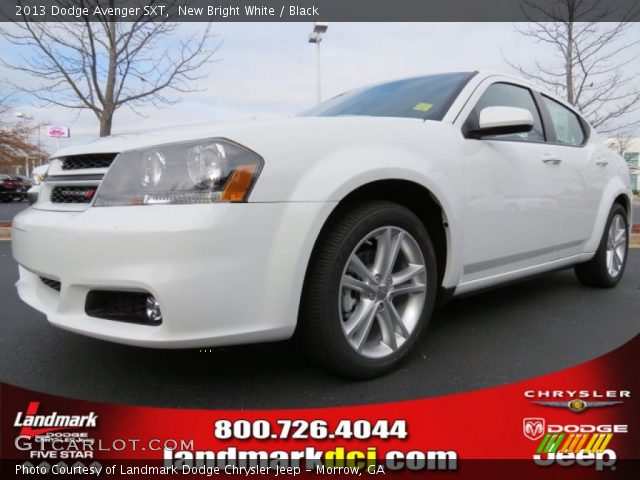 2013 Dodge Avenger SXT in New Bright White