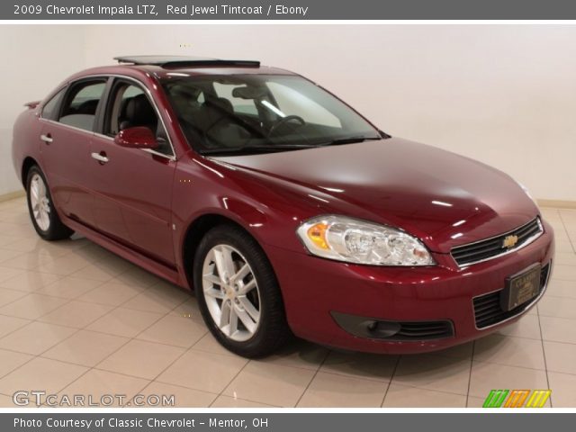 2009 Chevrolet Impala LTZ in Red Jewel Tintcoat