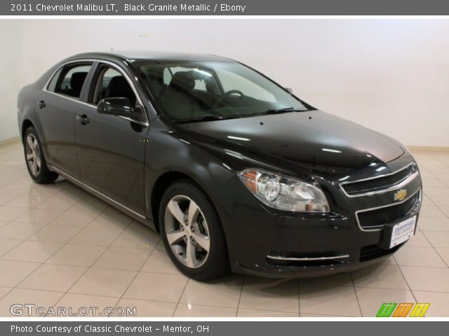 2011 Chevrolet Malibu LT in Black Granite Metallic
