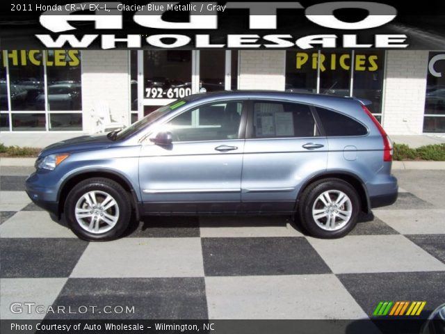 2011 Honda CR-V EX-L in Glacier Blue Metallic