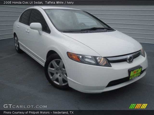 2008 Honda Civic LX Sedan in Taffeta White