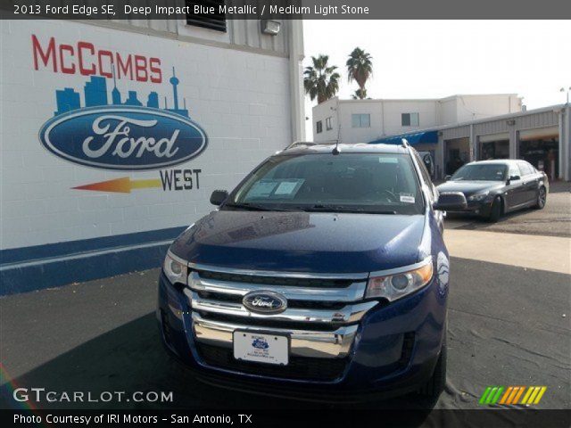 2013 Ford Edge SE in Deep Impact Blue Metallic