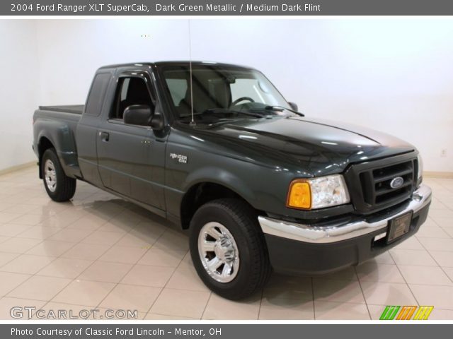 2004 Ford Ranger XLT SuperCab in Dark Green Metallic